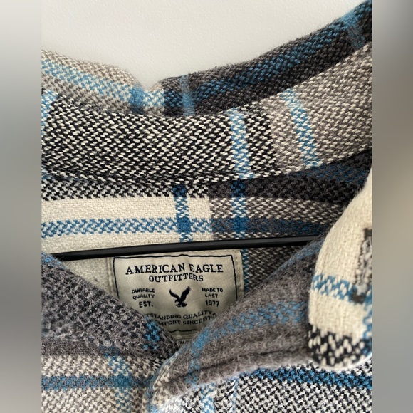 American Eagle Flannel Jacket - Picture 3 of 3